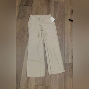 NWT Ellen Tracy Linen Pants Size Small